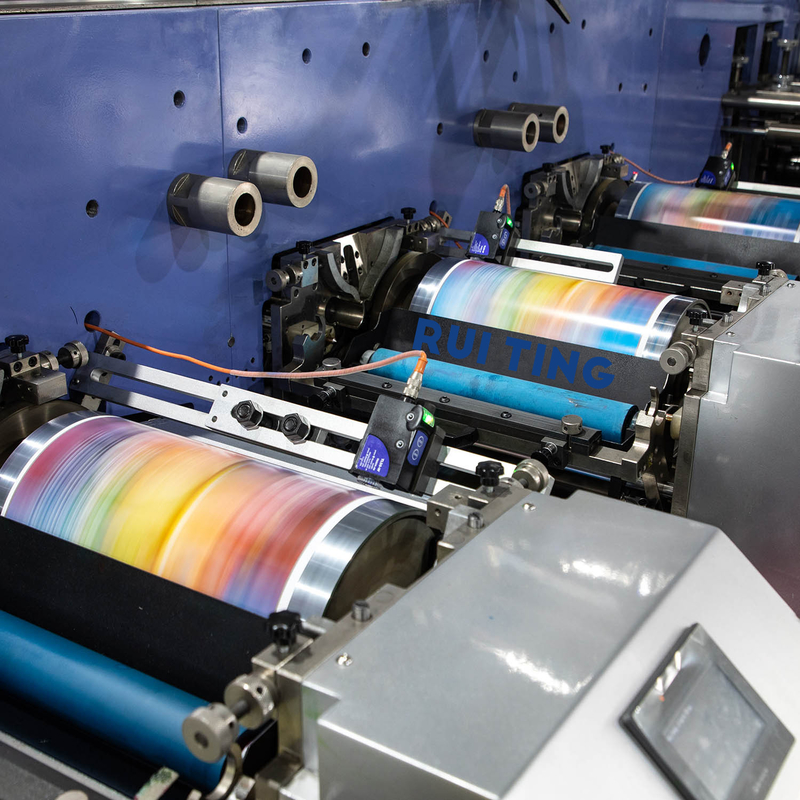 Máquina de impressão em linha de alta resolução multicolor - Nome do produto Inline Flexo