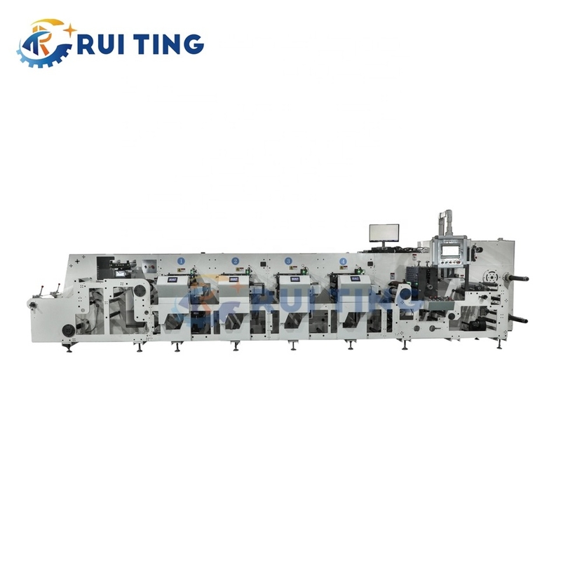Máquina de impressão em linha de alto volume e velocidade para impressão BOPP
