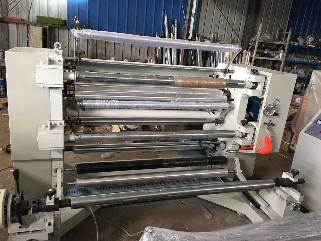 máquina de corte de papel do rebobinamento de 1300mm, máquina de corte vertical do papel de embalagem
